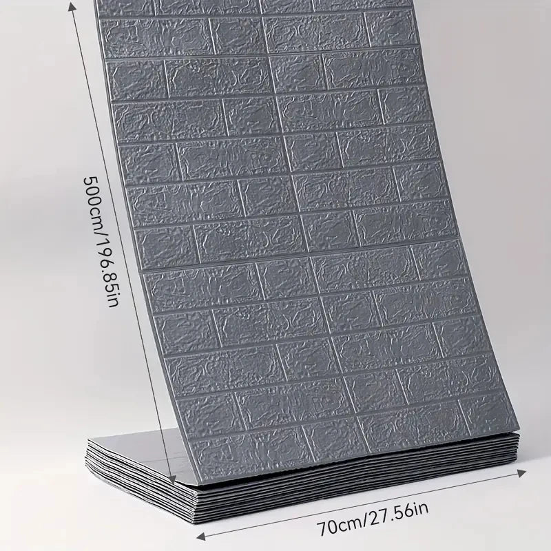 3D Brick Wall Sticker