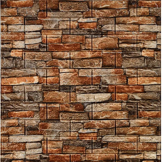 3D Brick Wall Sticker